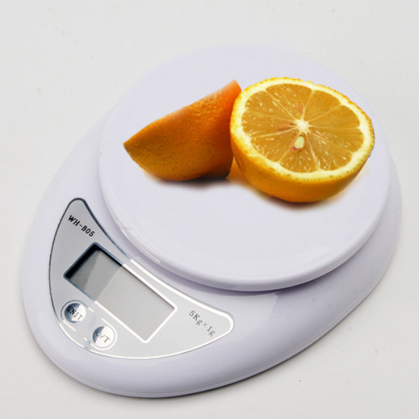 Цифровые настольные весы для кухни.Диапазон измерений: от 5 граммов до 5 ки