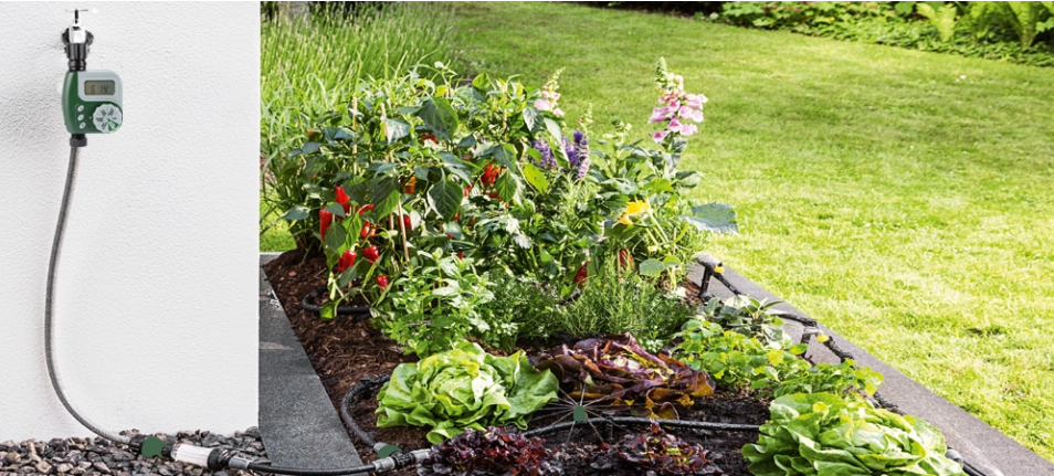 кран-таймер воды для автоматической синхронизации орошения-распыления ...